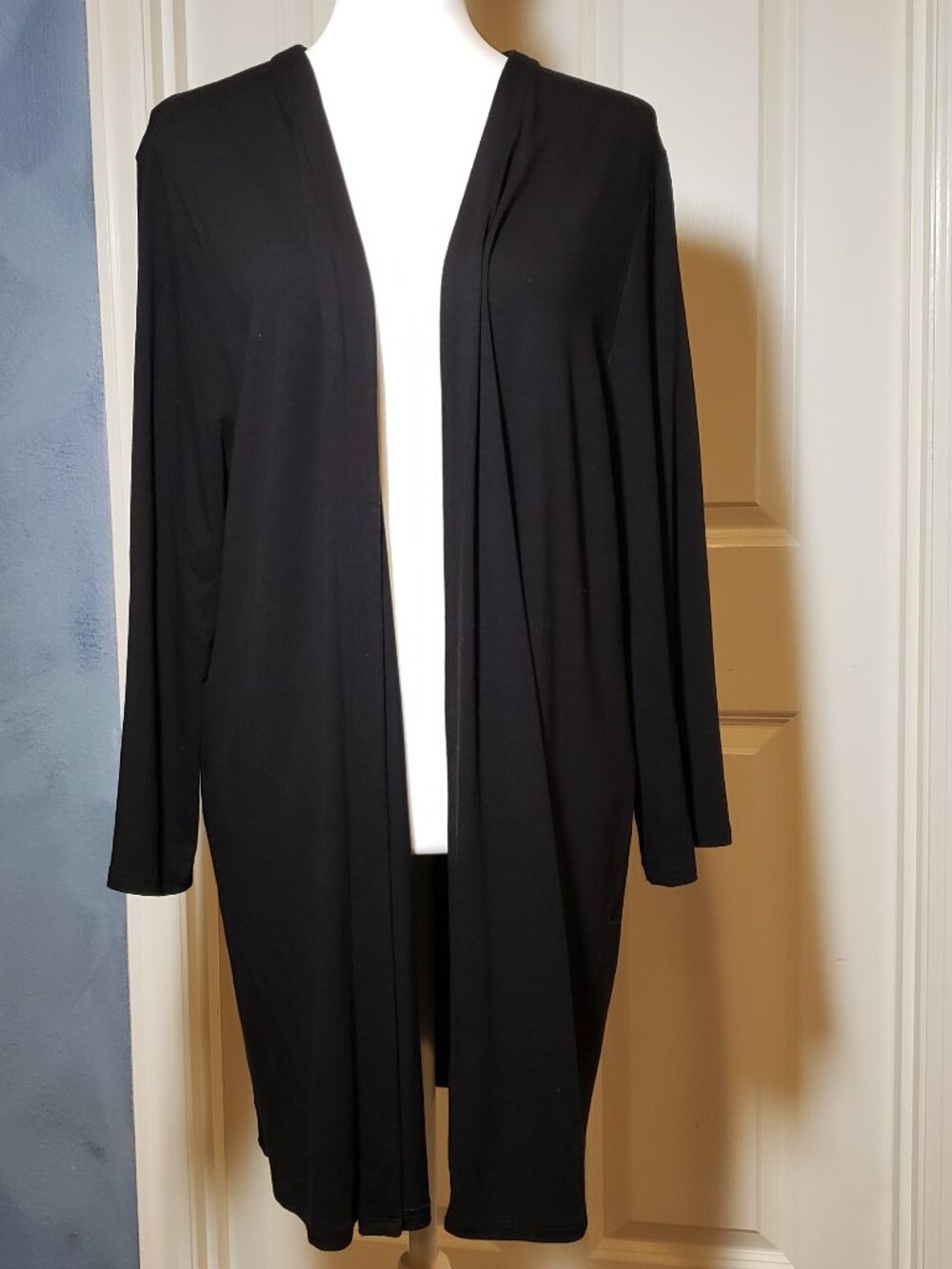 J.Jill Black Cardigan, Wearever Collection Size XL